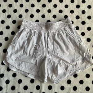 Lululemon Athletica White Running Shorts